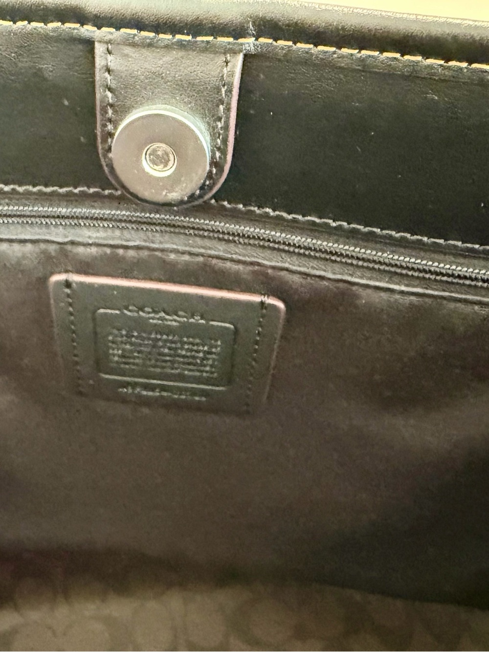 Coach Leopard-Print Tote - Picture 10 of 11
